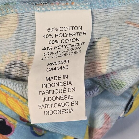 The Childrens Place Romper Kids XXL 16 Blue Emoji Rainbow Cactus Kidcore Summer - Picture 7 of 8